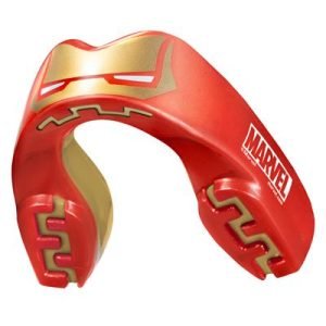 Marvel Iron Man red and gold MMA and Boxing Mouth Guard